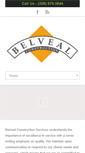 Mobile Screenshot of belvealconstruction.com
